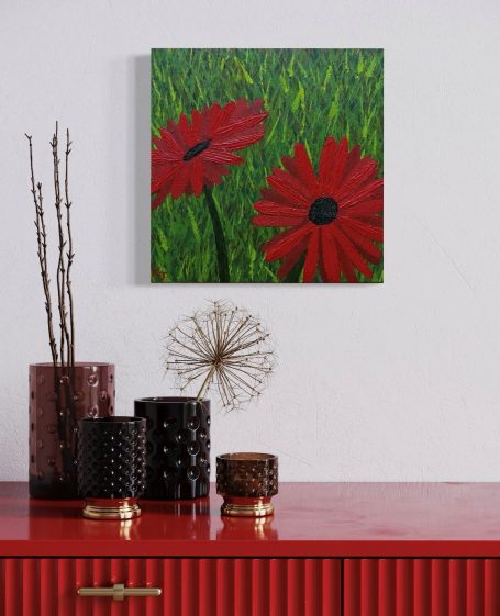 Two Red Flowers