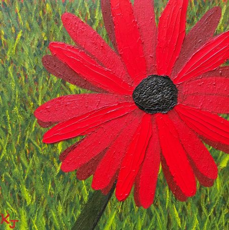 One Red Flower